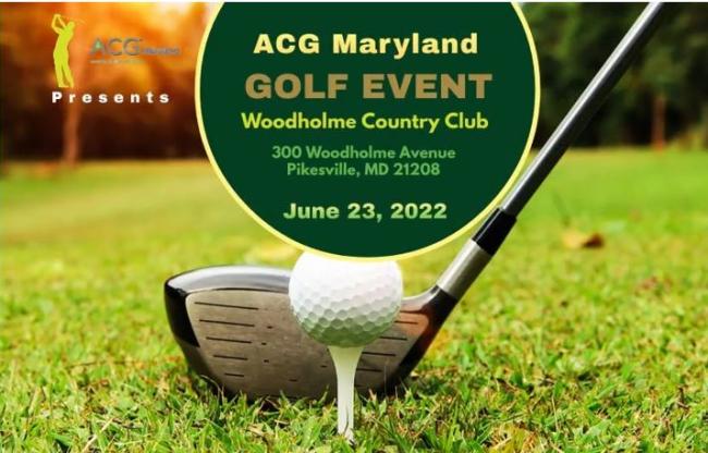 ACG Maryland Annual Golf Outing and Reception 2022 | ACG Maryland