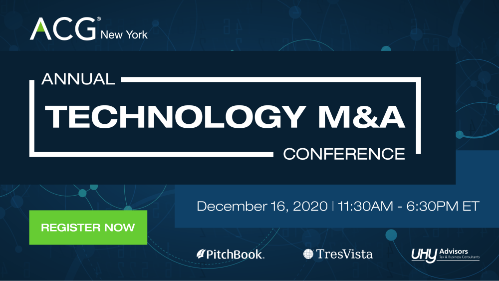 ACG NY Annual Technology M&A Conference ACG New York