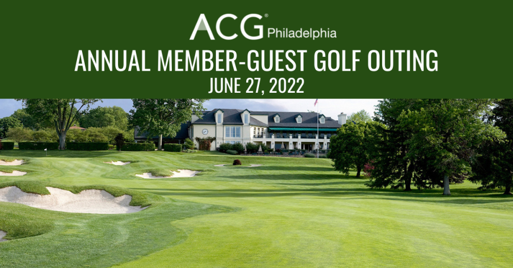 2022 Annual Member-Guest Golf Outing | ACG Philadelphia